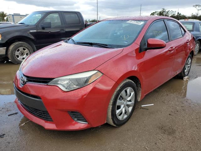 TOYOTA COROLLA L 2015 with VIN 2T1BURHE9FC444946 - Photo from auction