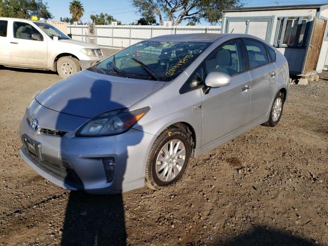 TOYOTA PRIUS PLUG 2012 with VIN JTDKN3DP3C3009572 - Photo from auction
