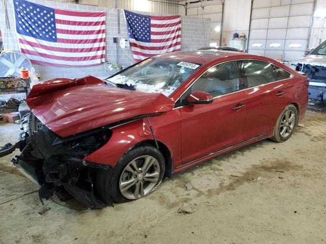 HYUNDAI SONATA LIM 2019 with VIN 5NPE34AF3KH813264 - Photo from auction