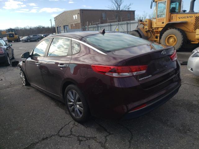 Photo 2 from auction – 2016 KIA OPTIMA LX with VIN 5XXGT4L38GG015681