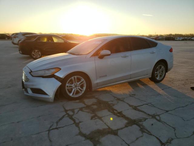 FORD FUSION SE 2018 with VIN 3FA6P0LU6JR114693 - Photo from auction