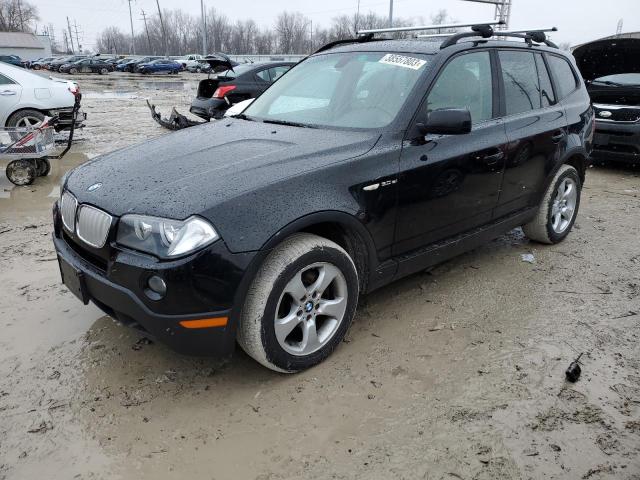 BMW X3 3.0SI 2008 with VIN WBXPC93468WJ05033 - Photo from auction