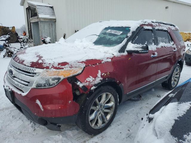 FORD EXPLORER X 2013 with VIN 1FM5K7D83DGB26421 - Photo from auction