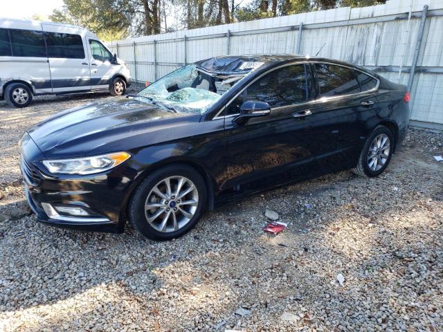 FORD FUSION SE 2017 with VIN 3FA6P0HD7HR249832 - Photo from auction