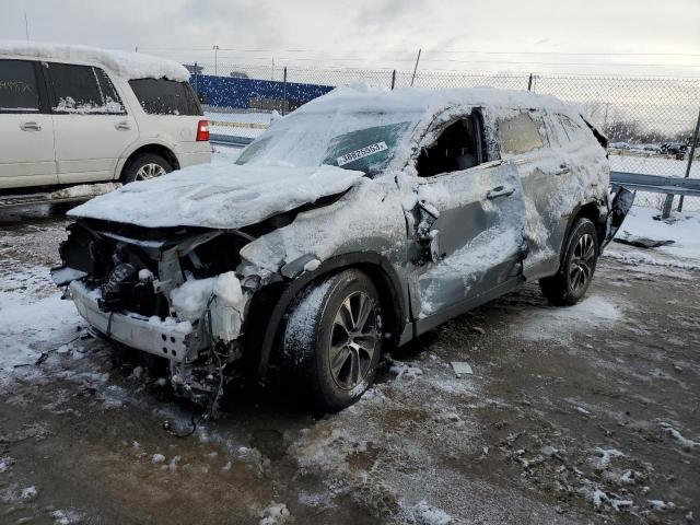 TOYOTA HIGHLANDER 2020 with VIN 5TDGZRAH3LS000752 - Photo from auction