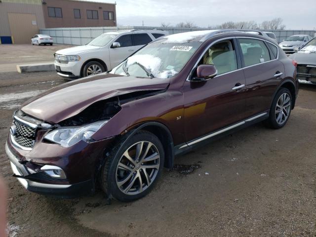 INFINITI QX50 2017 with VIN JN1BJ0RR2HM409082 - Photo from auction