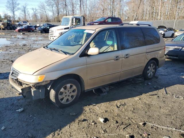 Photo 1 from auction – 2002 HONDA ODYSSEY EX with VIN 2HKRL18672H531912