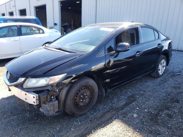 HONDA CIVIC LX 2013 with VIN 19XFB2F59DE039511 - Photo from auction