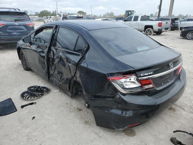 Photo 2 from auction – 2014 HONDA CIVIC LX with VIN 19XFB2F54EE020463