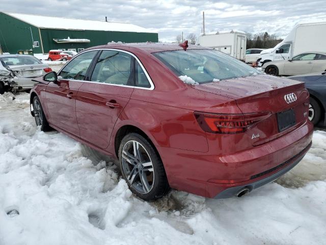 Photo 2 from auction – 2018 AUDI A4 PREMIUM with VIN WAUENAF4XJA143649