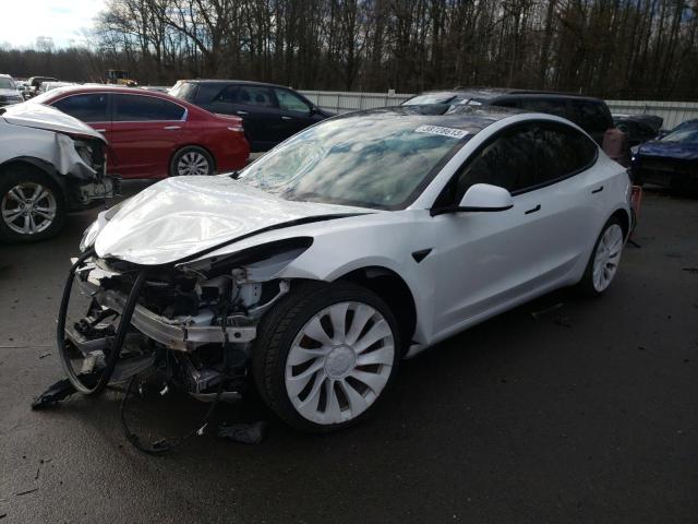 TESLA MODEL 3 2021 with VIN 5YJ3E1EC3MF849733 - Photo from auction
