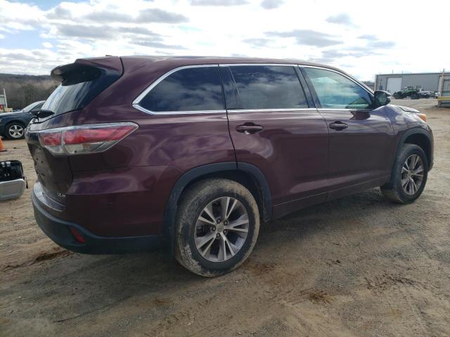 Photo 3 from auction – 2015 TOYOTA HIGHLANDER with VIN 5TDBKRFH8FS163747