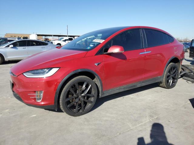 TESLA MODEL X 2020 with VIN 5YJXCBE22LF306098 - Photo from auction