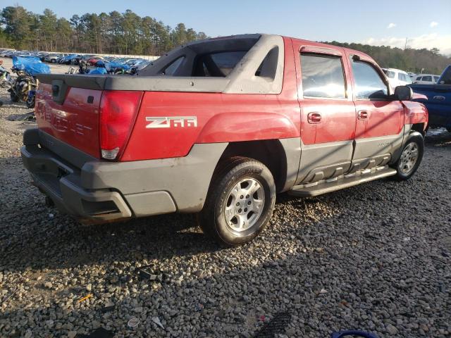 Photo 3 from auction – 2002 CHEVROLET AVALANCHE with VIN 3GNEC13T52G241602