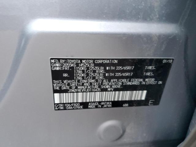 Photo 14 from auction – 2018 TOYOTA RAV4 LE with VIN JTMZFREV9JD116435