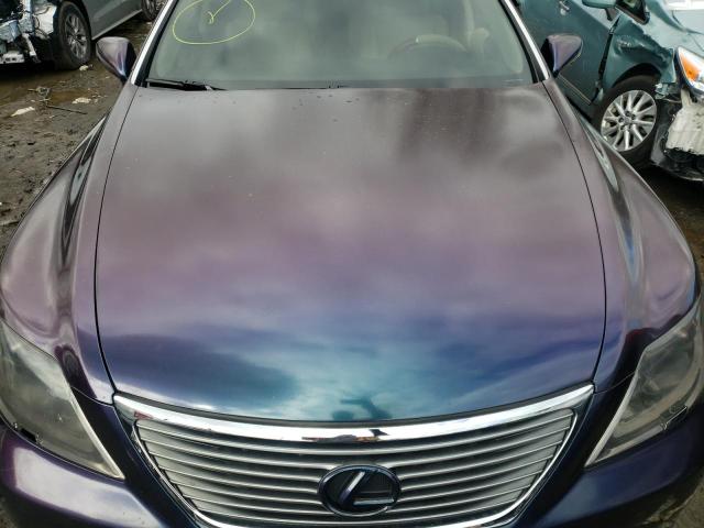 Photo 11 from auction – 2007 LEXUS LS 460 with VIN JTHBL46FX75029570