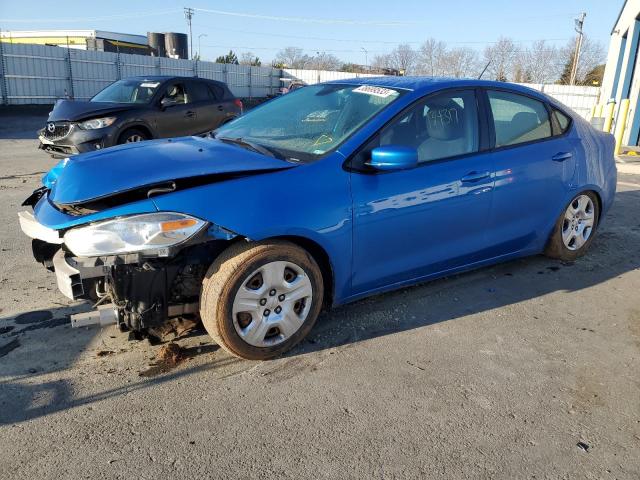 DODGE DART SE 2015 with VIN 1C3CDFAA2FD242872 - Photo from auction
