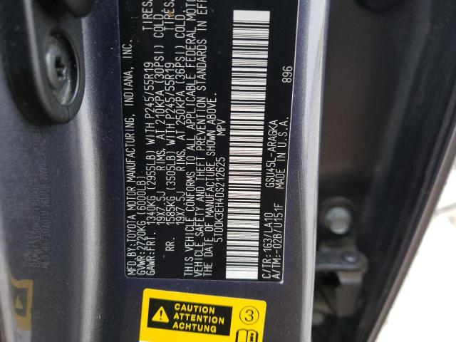 Photo 14 from auction – 2013 TOYOTA HIGHLANDER with VIN 5TDDK3EH4DS212625