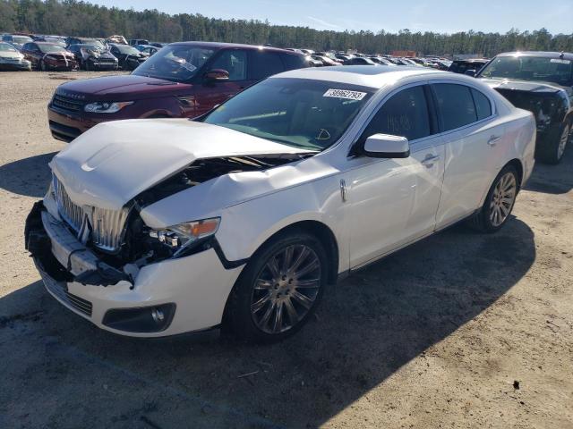 LINCOLN MKS 2010 with VIN 1LNHL9DR1AG615703 - Photo from auction
