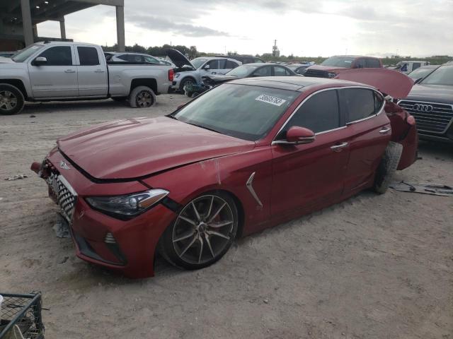 GENESIS G70 ELITE 2019 with VIN KMTG74LE2KU014570 - Photo from auction