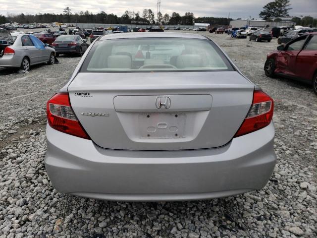 Photo 6 from auction – 2012 HONDA CIVIC LX with VIN 19XFB2F52CE074874