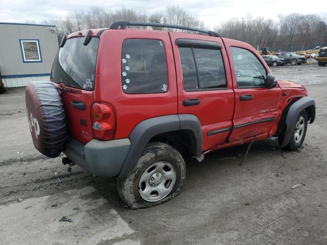 Photo 3 from auction – 2003 JEEP LIBERTY SP with VIN 1J4GL48K03W625769