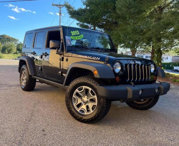 JEEP WRANGLER U 2013 with VIN 1C4BJWFG9DL515323 - Photo from auction