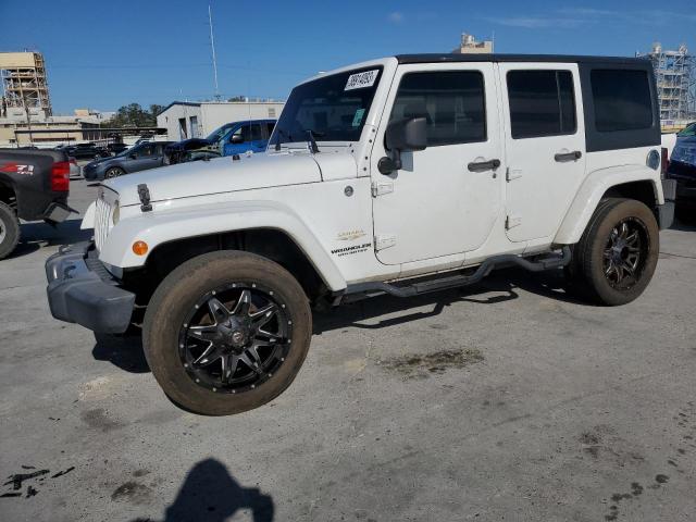 JEEP WRANGLER U 2013 with VIN 1C4BJWEG7DL666033 - Photo from auction