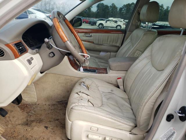 Photo 7 from auction – 2001 LEXUS LS 430 with VIN JTHBN30F410049315