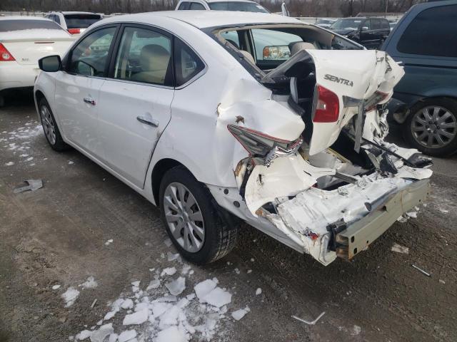 Photo 2 from auction – 2017 NISSAN SENTRA S with VIN 3N1AB7AP0HY312469