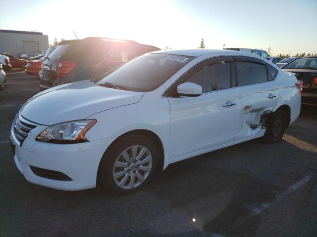 NISSAN SENTRA S 2015 with VIN 3N1AB7AP1FL685773 - Photo from auction