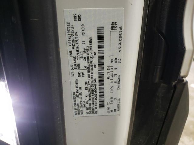 Photo 14 from auction – 2021 FORD TRANSIT T- with VIN 1FTBR1C83MKA42548