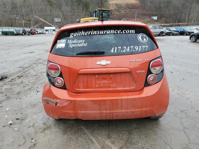 Photo 6 from auction – 2013 CHEVROLET SONIC LT with VIN 1G1JD6SB1D4110136