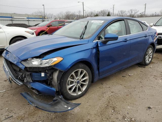 FORD FUSION SE 2017 with VIN 3FA6P0H73HR415323 - Photo from auction