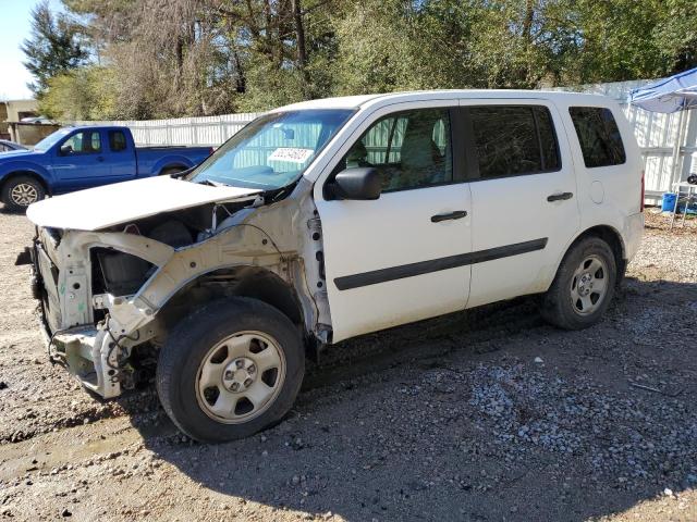 HONDA PILOT LX 2015 with VIN 5FNYF4H26FB008127 - Photo from auction