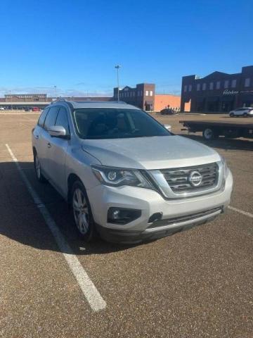 NISSAN PATHFINDER 2018 with VIN 5N1DR2MN7JC647743 - Photo from auction
