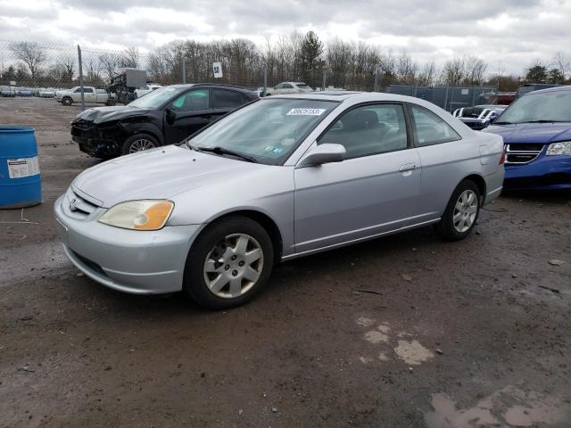 HONDA CIVIC EX 2002 with VIN 1HGEM22092L095955 - Photo from auction
