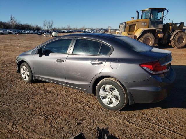 Photo 2 from auction – 2014 HONDA CIVIC LX with VIN 19XFB2F53EE068391