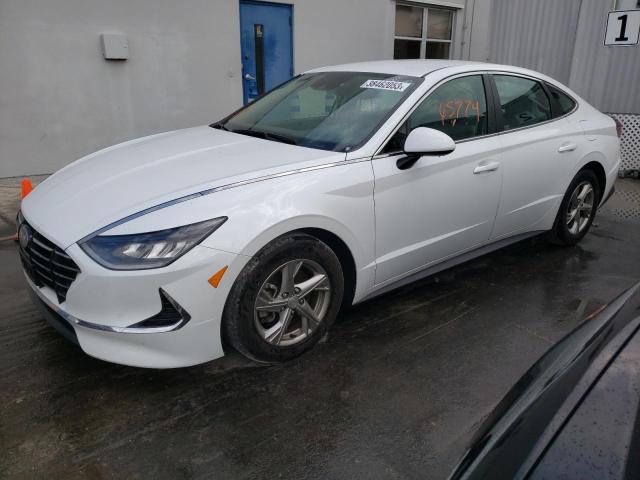 HYUNDAI SONATA SE 2021 with VIN 5NPEG4JA5MH105190 - Photo from auction