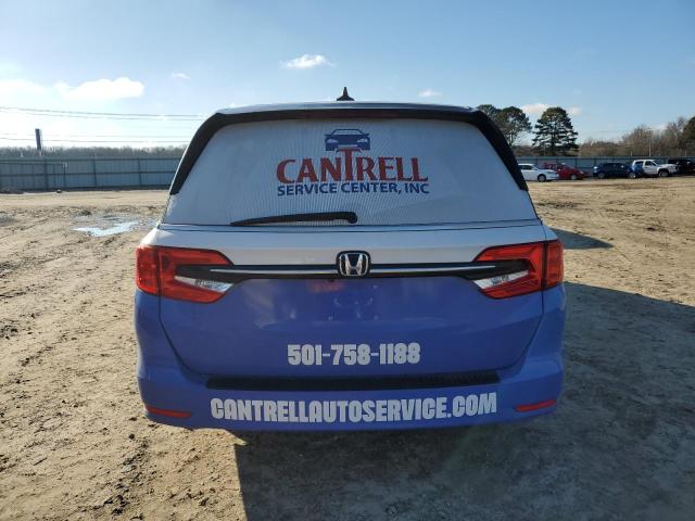 Photo 6 from auction – 2022 HONDA ODYSSEY EX with VIN 5FNRL6H76NB032298