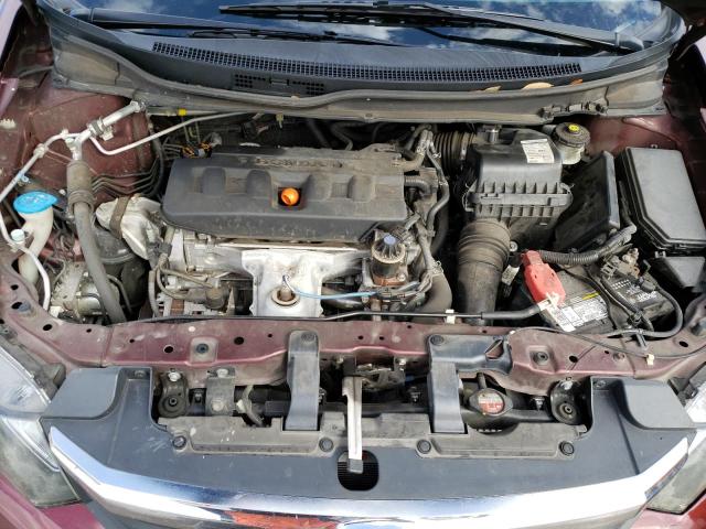 Photo 11 from auction – 2012 HONDA CIVIC LX with VIN 19XFB2F51CE078592