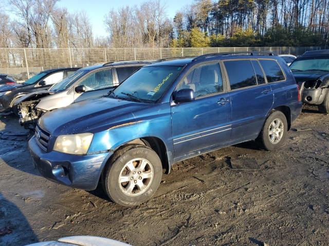 TOYOTA HIGHLANDER 2004 with VIN JTEDP21A940018644 - Photo from auction