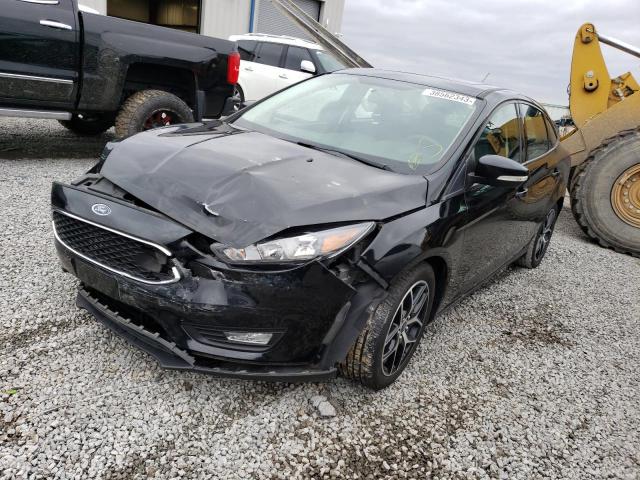 FORD FOCUS SEL 2017 with VIN 1FADP3H2XHL337585 - Photo from auction