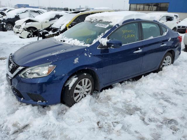 NISSAN SENTRA S 2017 with VIN 3N1AB7AP1HL638729 - Photo from auction
