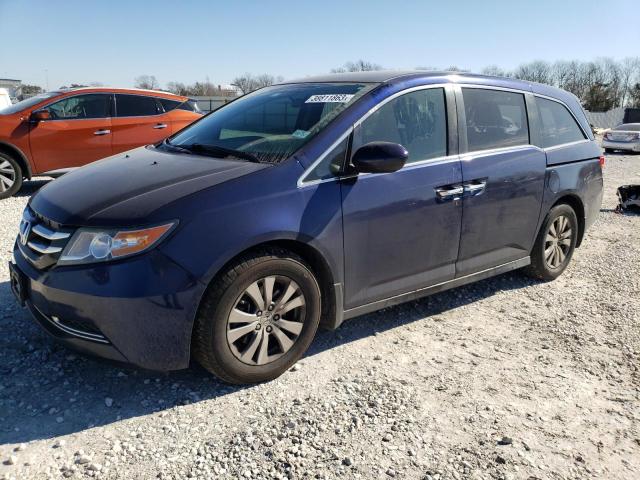 HONDA ODYSSEY SE 2016 with VIN 5FNRL5H34GB021844 - Photo from auction