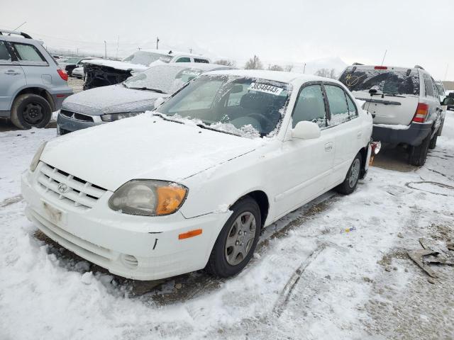 HYUNDAI ACCENT GL 2005 with VIN KMHCG45C25U613686 - Photo from auction