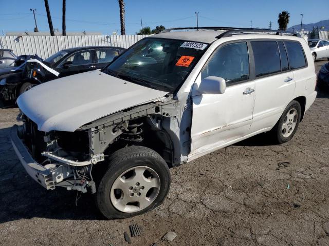 TOYOTA HIGHLANDER 2006 with VIN JTEGP21A160118723 - Photo from auction