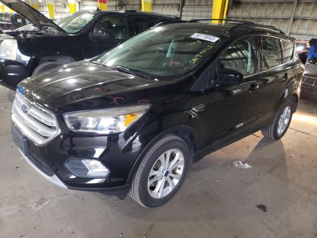 FORD ESCAPE SE 2018 with VIN 1FMCU9GD6JUB65622 - Photo from auction