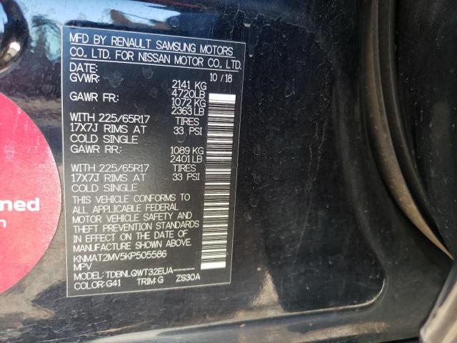 Photo 14 from auction – 2019 NISSAN ROGUE S with VIN KNMAT2MV5KP505586