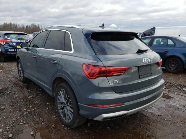 Photo 2 from auction – 2022 AUDI Q3 PREMIUM with VIN WA1AUCF34N1133576